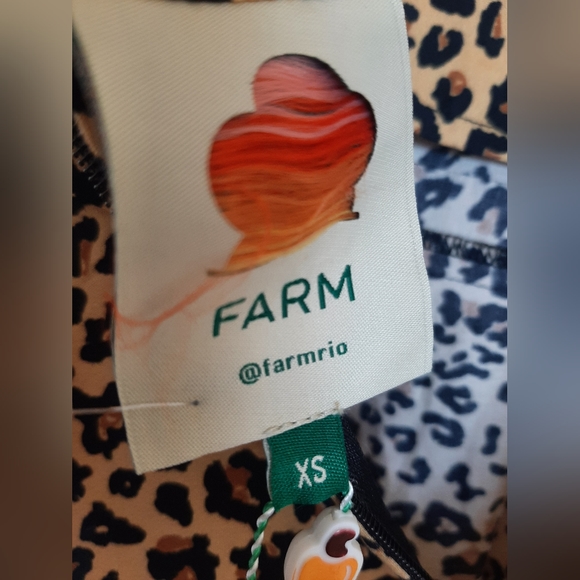 Gorgeous Farm Rio Jaguar Midi Dress NWT - Picture 7 of 8